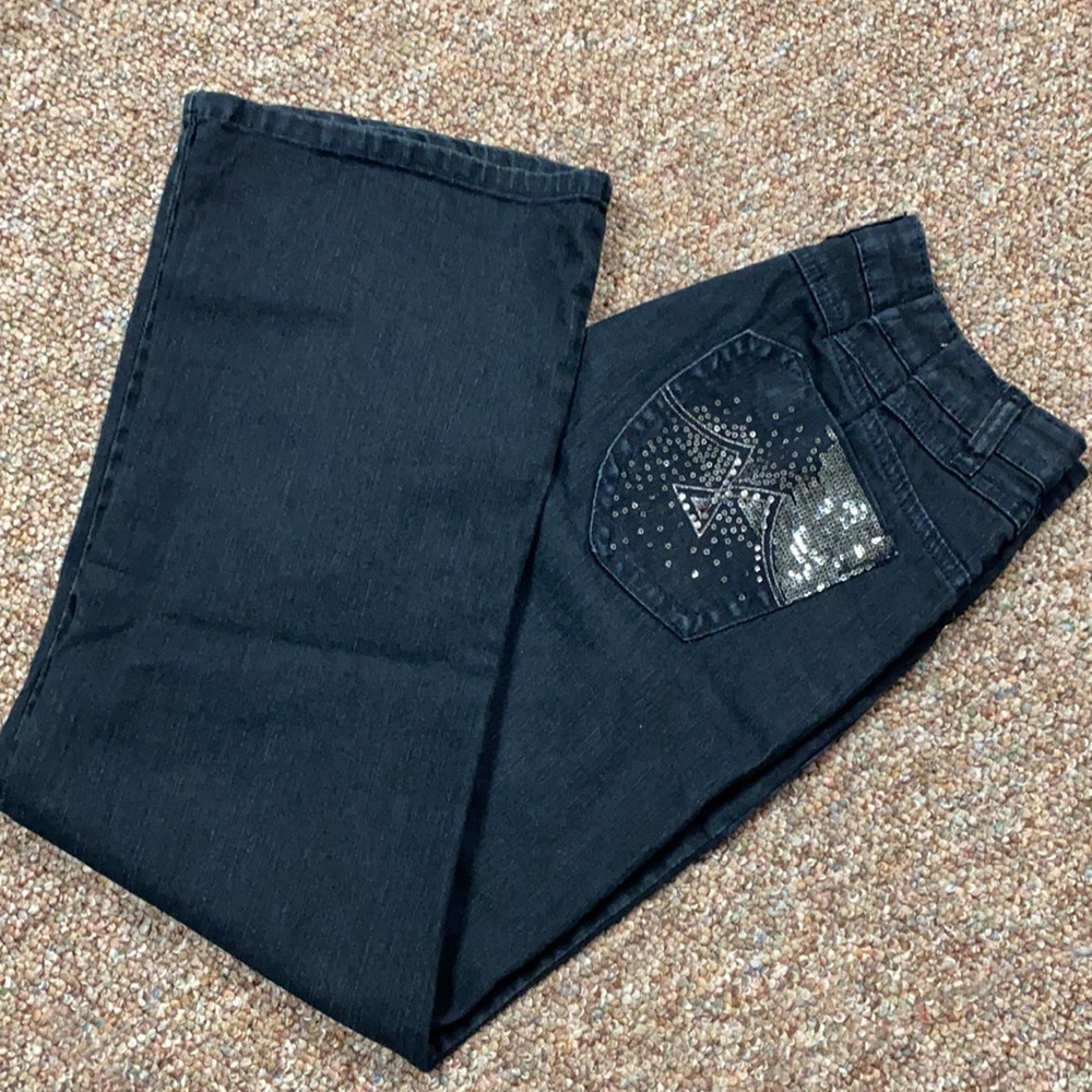 Cosjeans sequence high wasted dkblue jeans. Size M
